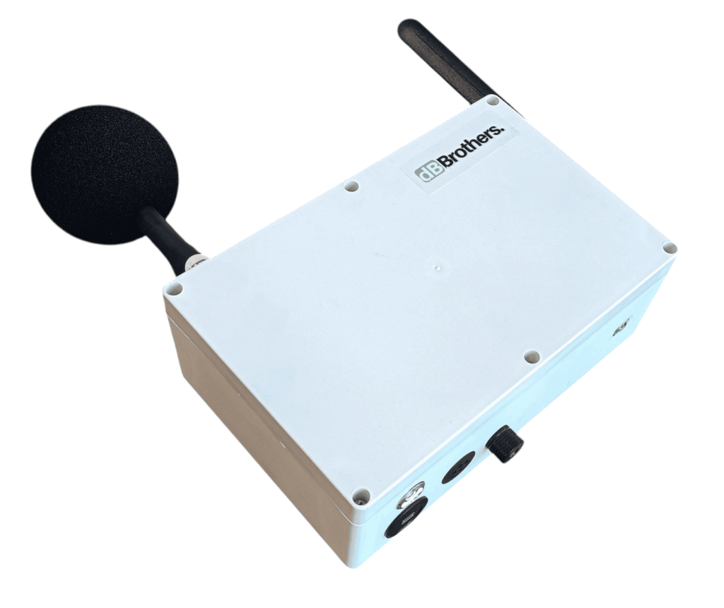 Sound monitoring system, wireless sound monitoring, decibel monitoring, leisure, construction, smart city, event noise, harmony civic, db brothers